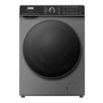 هام غسالة 12 كيلو تعبئة أمامية - انفيرتر - فضي Hmfl12d7s-22