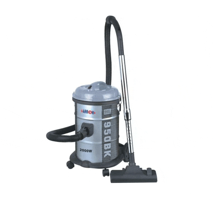 ارو مكنسة كهربية برميل 21 لتر - 2000 وات - رمادي RO-21VAS