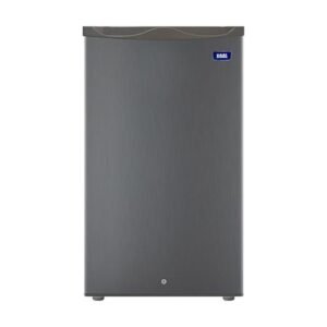 هاس ثلاجة باب واحد 3 قدم - فضي HRK105S