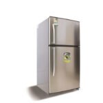 بيسك ثلاجة بابين 21 قدم - ستيل Brd-774ss