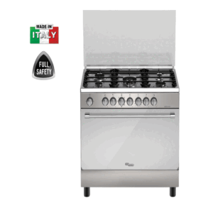 سوبر جنرال فرن غاز 60*90 سم -5 شعلة إيطالي Ksgc9080fs-italy