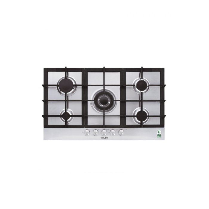 جليم بتوجاز مسطح بلت ان 86 سم 5 شعلات غاز - إيطالي P9FV5GI