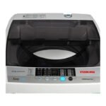 غسالة أتوماتيك ملابس علوية نيكاي 5 كيلو - رمادي