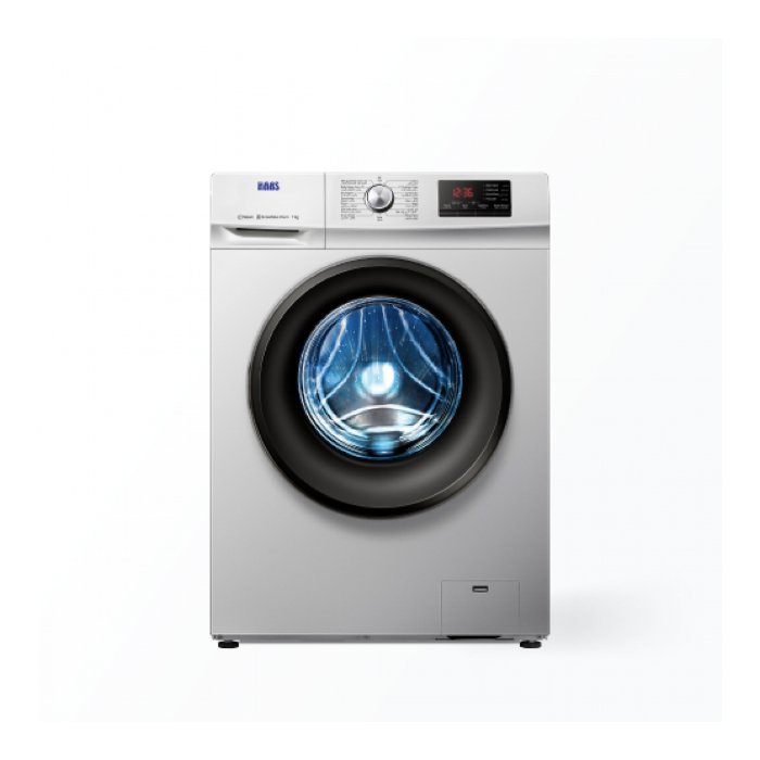 هاس غسالة أتوماتيك أمامية 7 كيلو 15 برنامج - سلفر HWF70HSL