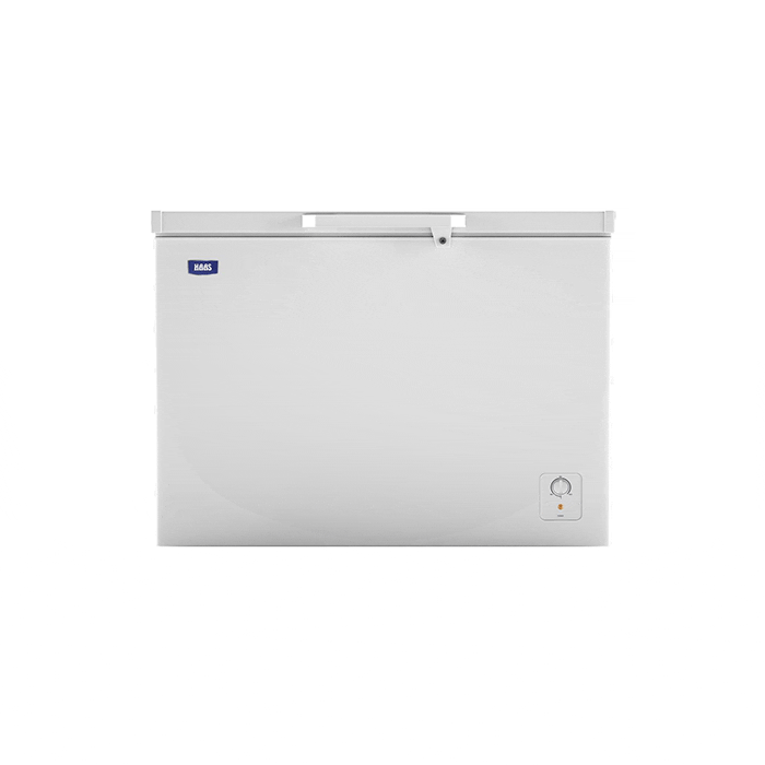 فريزر افقي هاس 11 قدم – أبيض