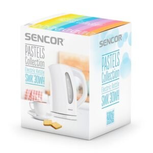 سينكور غلاية كهربائية 1.5 لتر- 2400 وات - أبيض SWK30WHMEG2