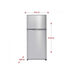 توشيبا ثلاجة بابين 21 قدم - سيلفر - تايلاندي Gr-A820Ate(S)