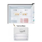 ثلاجة 20 قدم هايسنس بابين - انفرتر - ستيل