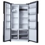 ميديا ثلاجة دولاب 18.4 قدم - انفرتر - فضي Mdrs722myu46d