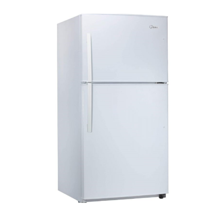 ميديا ثلاجة بابين 21 قدم - No Frost - أبيض Hd774fw1