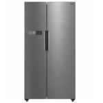 ميديا ثلاجة دولاب 18.4 قدم - انفرتر - فضي Mdrs722myu46d