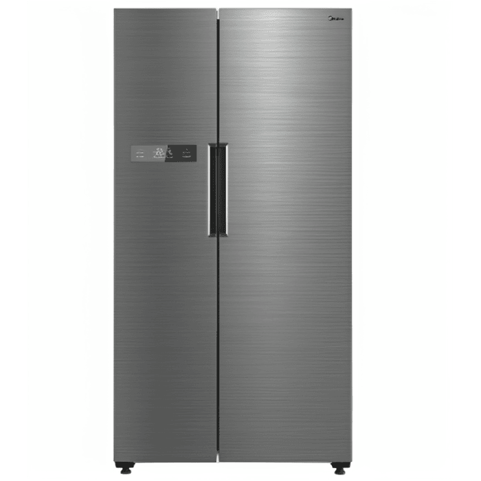 ميديا ثلاجة دولاب 18.4 قدم - انفرتر - فضي Mdrs722myu46d