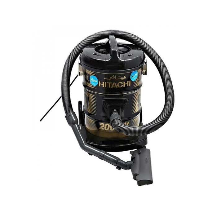 هيتاشي مكنسة كهربائية برميل18لتر 2000وات أسود Cv-945fss220bk