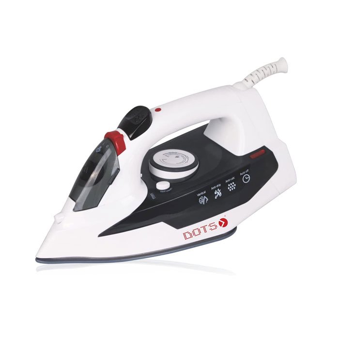 دوتس مكواه بخار 2600 وات - أبيض/أسود SN-B2570