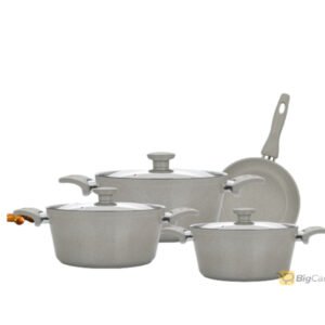 طقم قدور جرانيت ﻣﻦ ﻣﺴﺘﺮﻛﻮك 7 ﻗﻄﻊ ZK-340 MC/4107