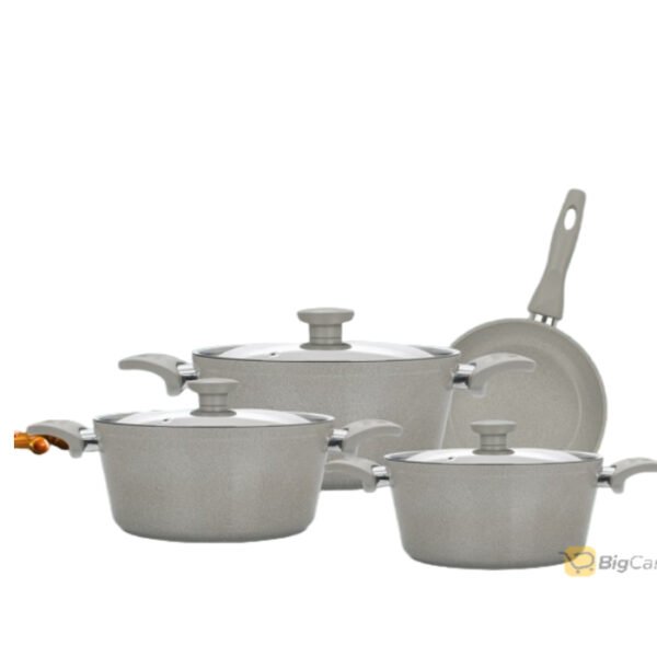 طقم قدور جرانيت ﻣﻦ ﻣﺴﺘﺮﻛﻮك 7 ﻗﻄﻊ ZK-340 MC/4107