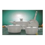 طقم قدور جرانيت ﻣﻦ ﻣﺴﺘﺮﻛﻮك 7 ﻗﻄﻊ ZK-340 MC/4107