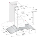 اريستون شفاط للمطبخ