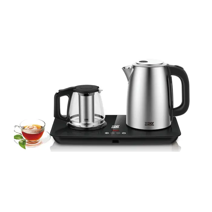 اكسبير غلاية موية مع ابريق باللمس 2200 وات - 1.7 لتر XPSTTS-999 اكسبير غلاية