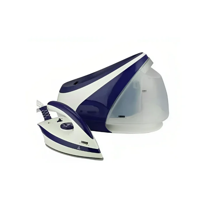 هام كاوية ملابس سيراميك 2400 وات 2 لتر – ابيض*ازرق HMSS400 هام كاوية ملابس