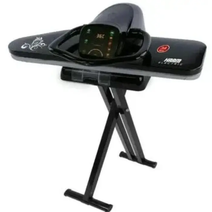 هام مكواة بخار كبس 34 بوصة بشاشة - أسود HM34SP-BT24 هام مكواة بخار