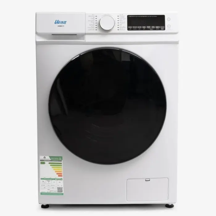 أوجين غسالة ملابس 11 كيلو أمامية انفرتر تنشيف 100% – أبيض UWMC11W أوجين غسالة ملابس