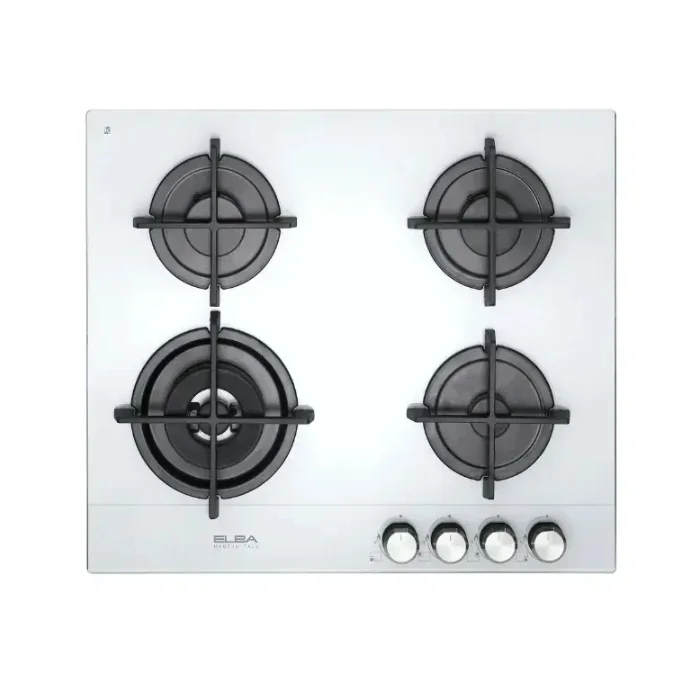 البا سطح غاز بلت ان 4 عيون 60 سم - ايطالي ASELIOEN65-445CGWW البا سطح غاز