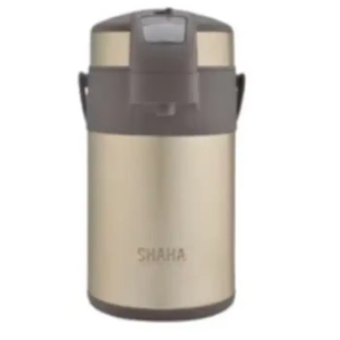 شاها ترمس ضغط 3 لتر - ذهبى 311115048 شاها ترمس ضغط