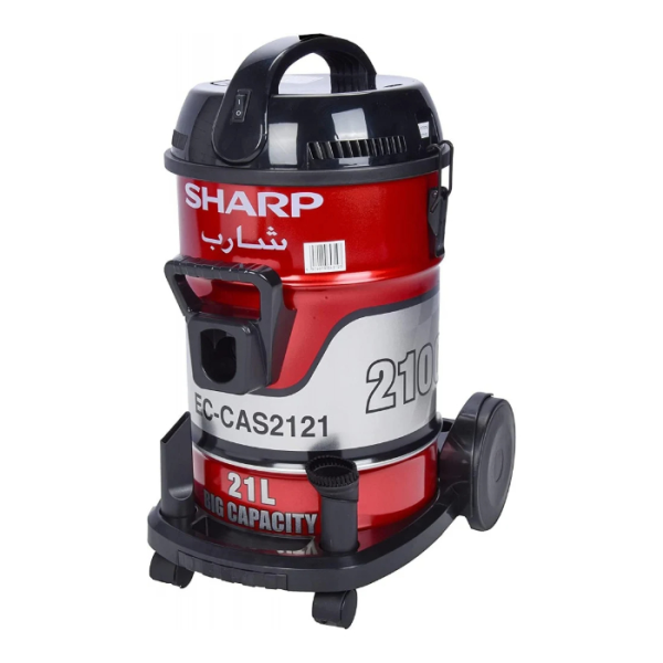 شارب مكنسة برميل كهربائية 2100 وات – أحمر EC-CAS2121-Z شارب مكنسة برميل