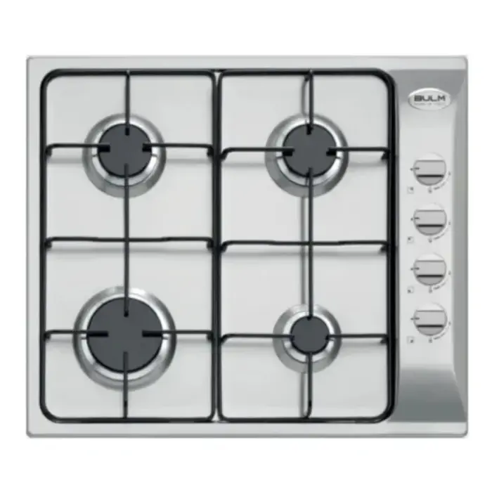 بولم مسطح غاز 4 عيون بلت ان – 60 سم – ستيل BL60-400X بولم مسطح غاز