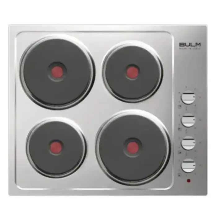 بولم موقد كهرباء بلت ان 4 عيون حجر – 60 سم – ستيل BS60-046X بولم موقد كهرباء