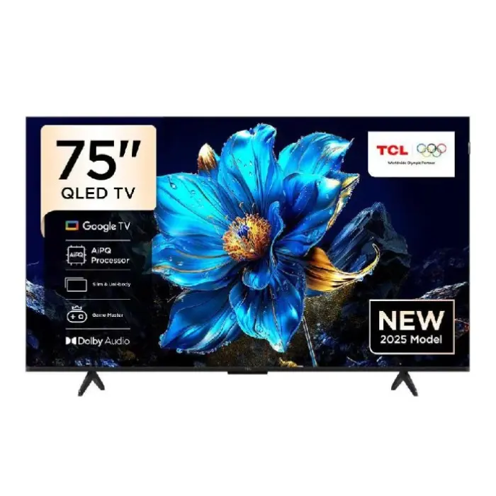 تى سى ال شاشة سمارت 75 بوصة (GOOGLE - QLED - 4KUHD ) 75P79K تى سى ال شاشة سمارت