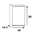 زيترست ثلاجة صغيرة