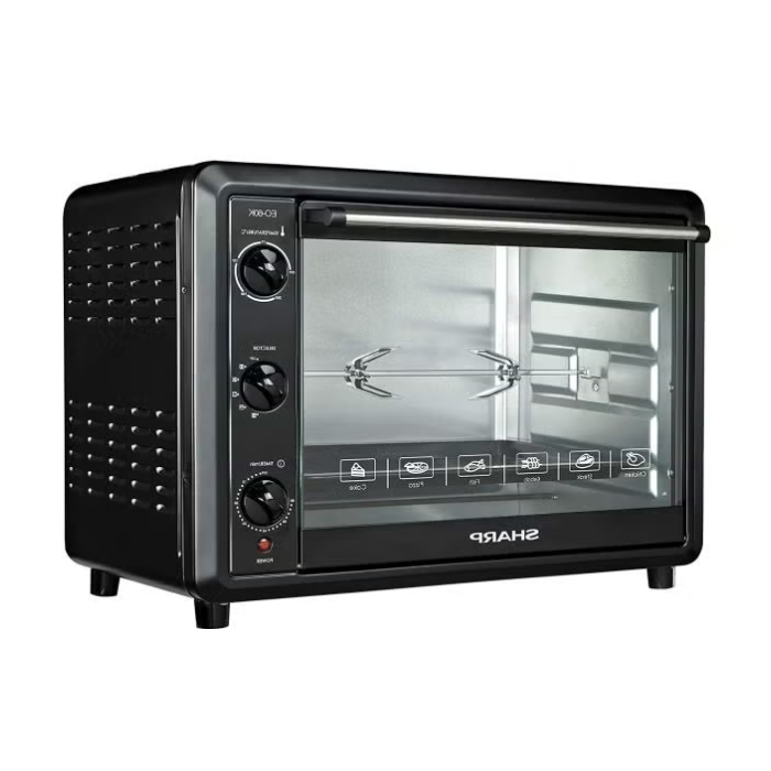 شارب فرن كهربائى 60 لتر 2000 وات – أسود EO-60NK-3 شارب فرن كهربائى