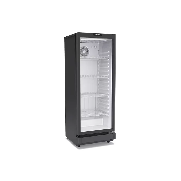 جنرال سوبريم ثلاجة عرض 200 لتر باب واحد زجاجي - أسود GS190XB جنرال سوبريم ثلاجة عرض