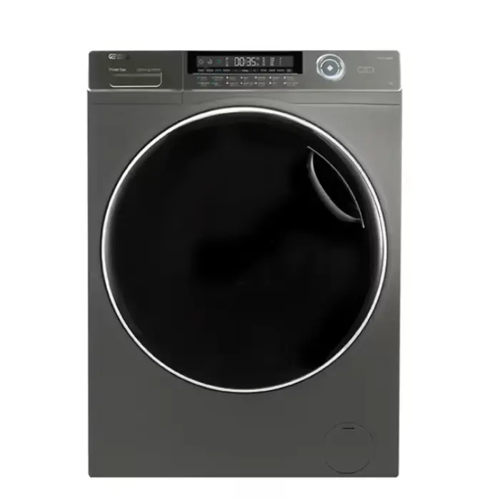 جنرال سوبريم غسالة فتحة امامية 15 كيلو إنفرتر - فضي GSFL150WH جنرال سوبريم غسالة فتحة امامية