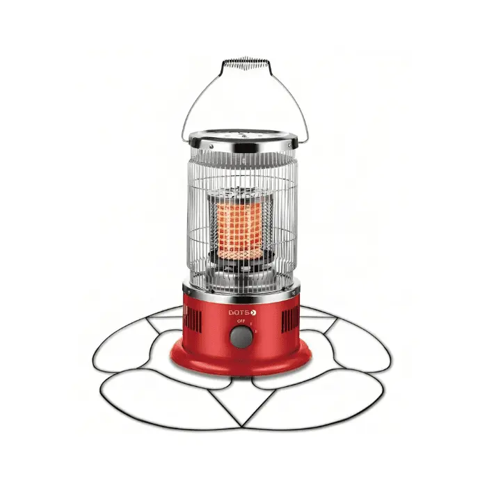 دوتس دفاية كهربائية 1800 وات - أحمر NI-200S دوتس دفاية كهربائية