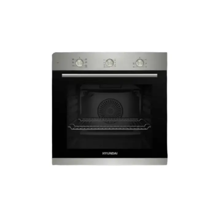 هيونداى فرن 60 سم كهربائي - 8 وظائف بلت ان - سلفر HY-TR8 هيونداى فرن 60 سم