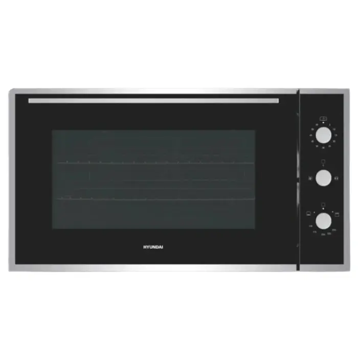 هيونداى فرن غاز 90*50 سم بلت ان - إشعال ذاتي - أسود H-GB100-ERC هيونداى فرن غاز