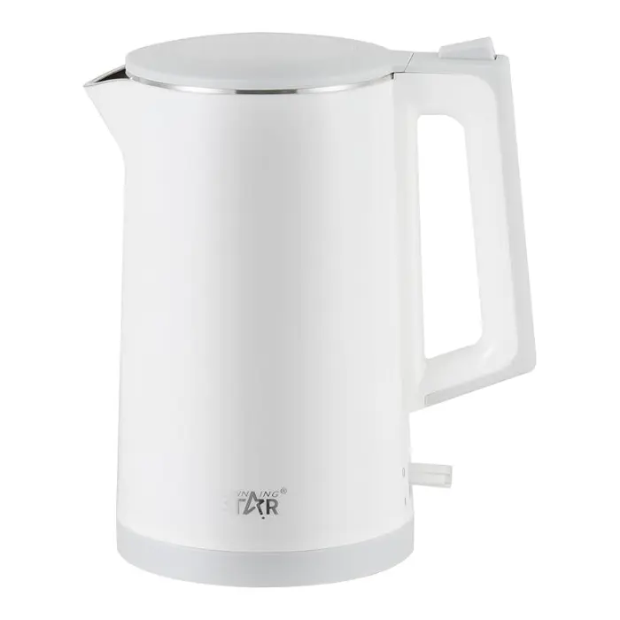 ويننج ستار غلاية كهربائية 1.7 لتر - 1500 وات - أبيض ST-6023-w ويننج ستار غلاية كهربائية