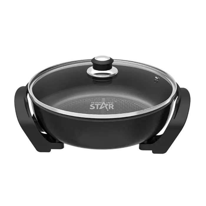 ويننج ستار وعاء الطبخ الكهربائى 5.2 لتر- 1500 وات - اسود ST-9675 ويننج ستار وعاء الطبخ الكهربائى