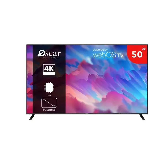 أوسكار شاشة 50 بوصة ذكيه ( LED – Web OS – 4K UHD ) OS50LW4KM أوسكار شاشة 50 بوصة