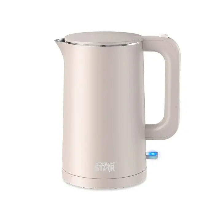 ويننج ستار الغلاية الكهرباء 1.7 لتر - 1500 وات - وردى ST-6044 PINK ويننج ستار الغلاية الكهرباء
