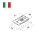 كيتشن لاين مسطح غاز