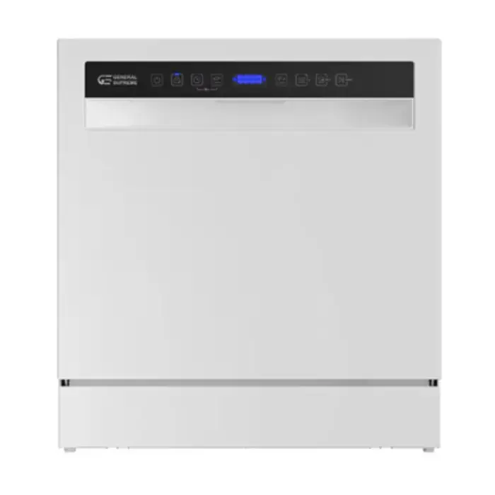 جنرال سوبريم غسالة صحون 8 مكان – 8 برامج – أبيض GSDWT8208WH جنرال سوبريم غسالة صحون