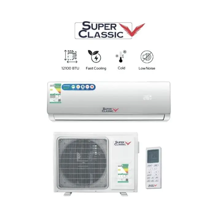 سوبر كلاسيك مكيف سبلت 12100 وحدة - (بارد) SCSP-12C سوبر كلاسيك مكيف سبلت